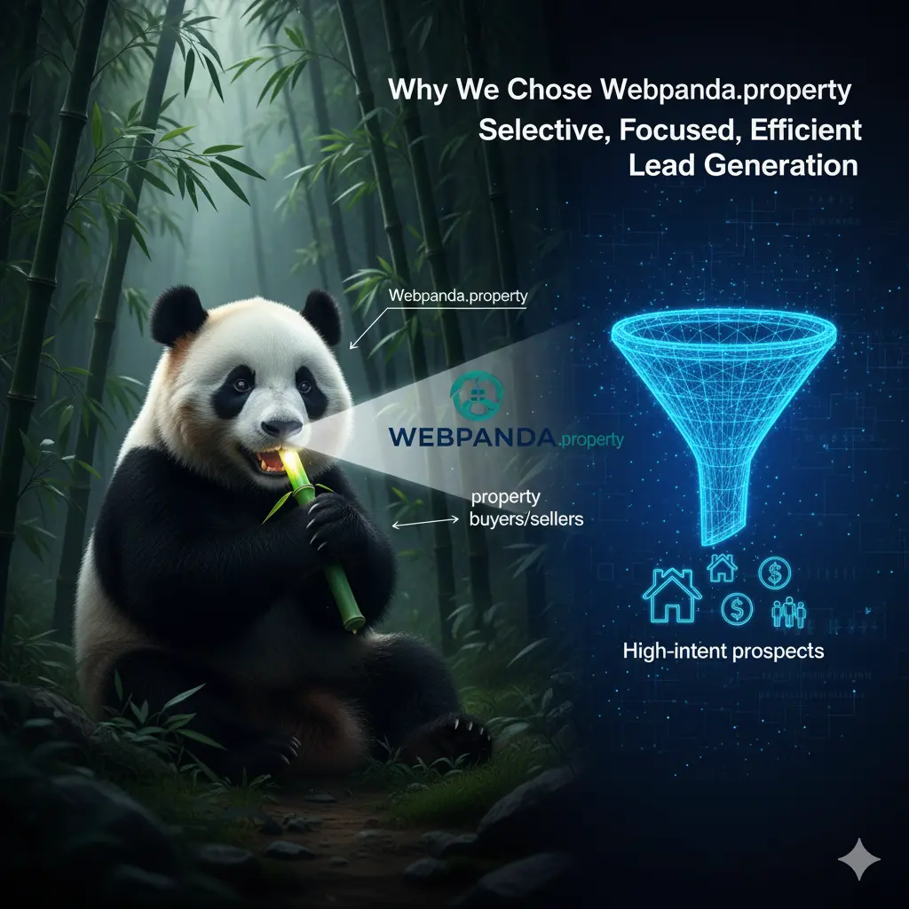 Graphic of Webpanda mascot and digital network