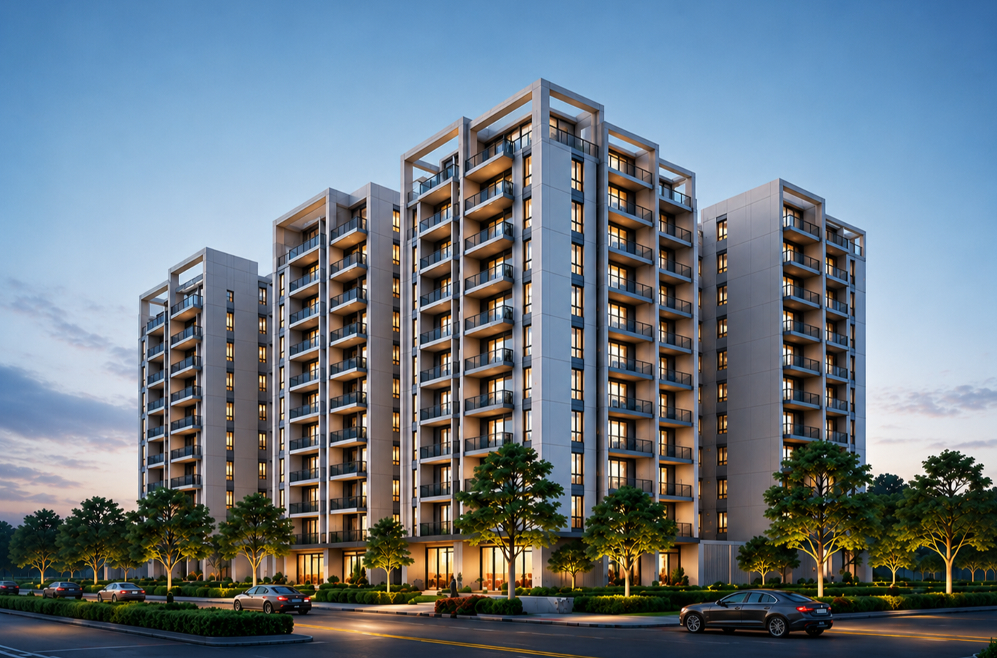 Modern residential property